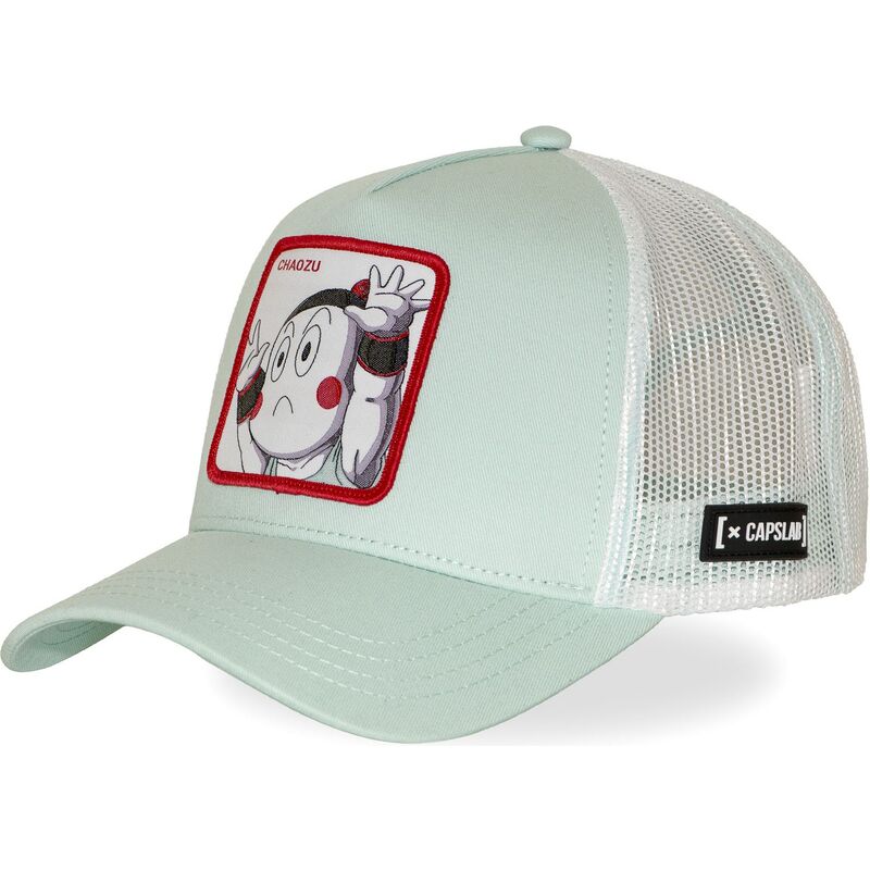 casquette-trucker-verte-chaozu-dbz11-chab-dragon-ball-capslab