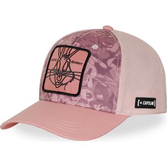 Casquette trucker rose Bugs Bunny LOO13 PCBBUNB Looney Tunes Capslab
