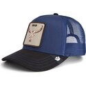 casquette-trucker-bleue-et-noire-boeuf-two-tone-skull-grit-the-farm-goorin-bros
