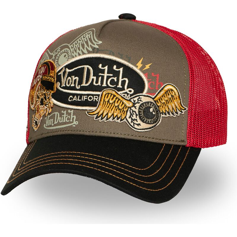 casquette-trucker-multicolore-patches09-von-dutch casquette-trucker-multicolore-patches09-von-dutch