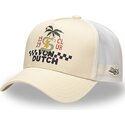 casquette-trucker-beige-et-blanche-surf10-von-dutch