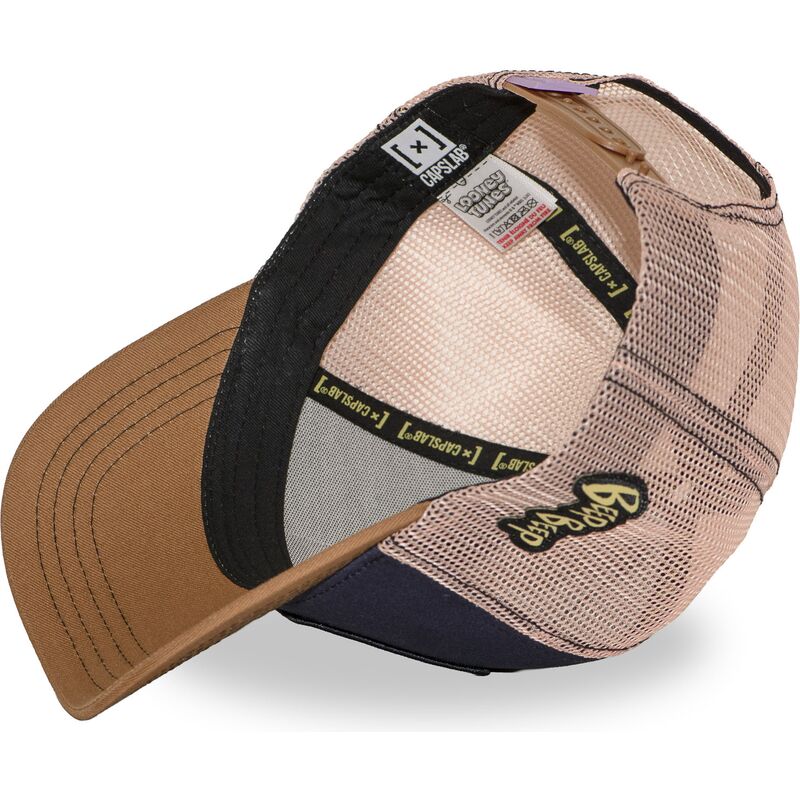 casquette-trucker-bleue-marine-et-marron-coyote-loo13-wilb-looney-tunes-capslab casquette-trucker-bleue-marine-et-marron-coyote-loo13-wilb-looney-tunes-capslab