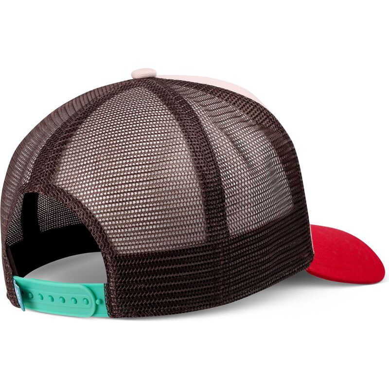 casquette-trucker-beige-et-rouge-hangloose-hft-coastal casquette-trucker-beige-et-rouge-hangloose-hft-coastal