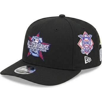 Casquette courbée noire snapback 9SEVENTY Stretch Snap All Star Game Fan Pack Philadelphia Phillies MLB New Era