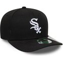 casquette-courbee-noire-snapback-9seventy-stretch-snap-player-replica-chicago-white-sox-mlb-new-era