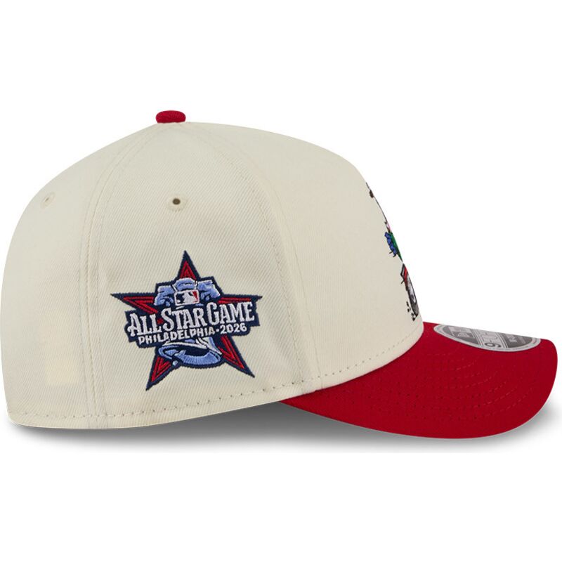 casquette-courbee-beige-et-rouge-snapback-9forty-m-crown-all-star-game-fan-pack-philadelphia-phillies-mlb-new-era