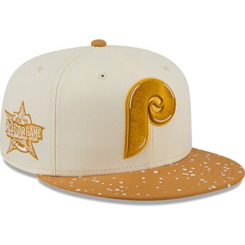 Casquette plate beige et marron ajustée 59FIFTY All Star Game Fan Pack Philadelphia Phillies MLB New Era