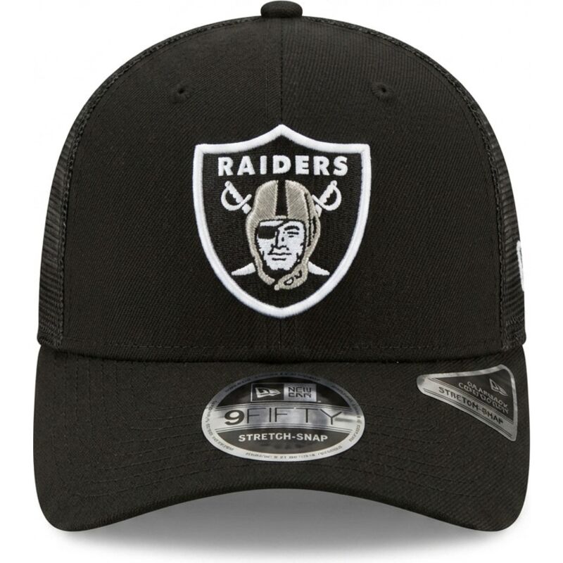casquette-trucker-noire-9seventy-stretch-snap-team-las-vegas-raiders-nfl-new-era casquette-trucker-noire-9seventy-stretch-snap-team-las-vegas-raiders-nfl-new-era