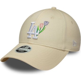 Casquette courbée beige ajustable pour femme 9FORTY...