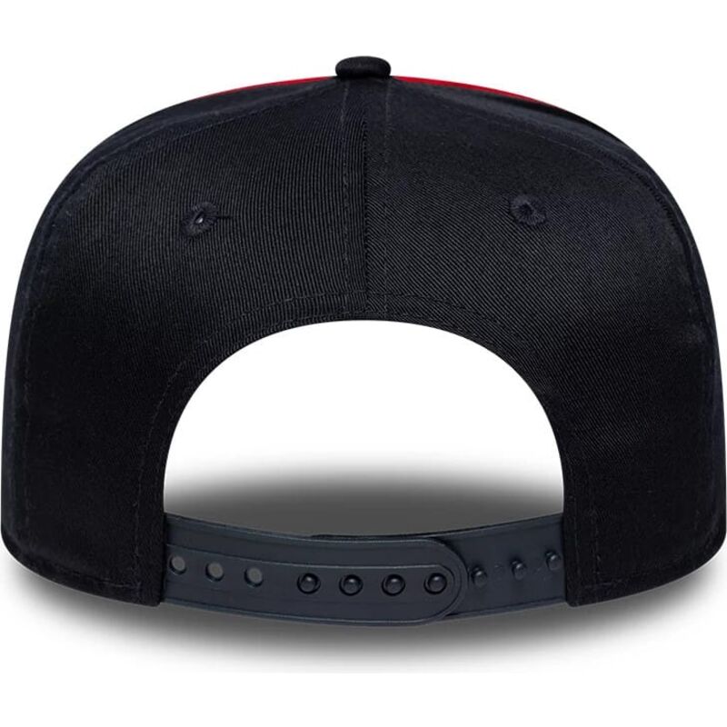 casquette-plate-bleue-snapback-pour-enfant-9fifty-piping-superman-dc-comics-new-era casquette-plate-bleue-snapback-pour-enfant-9fifty-piping-superman-dc-comics-new-era