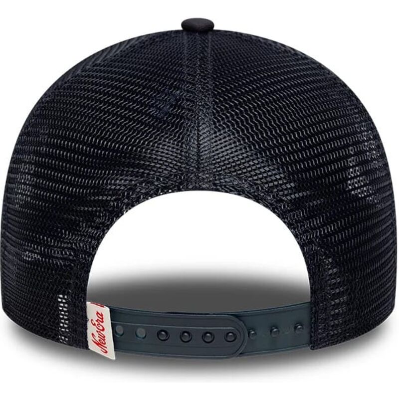 casquette-trucker-bleue-marine-9forty-m-crown-a-frame-graphic-blue-ridge-mountains-new-era casquette-trucker-bleue-marine-9forty-m-crown-a-frame-graphic-blue-ridge-mountains-new-era