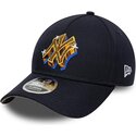 casquette-courbee-bleue-marine-snapback-9forty-m-crown-a-frame-emblem-new-york-yankees-mlb-new-era