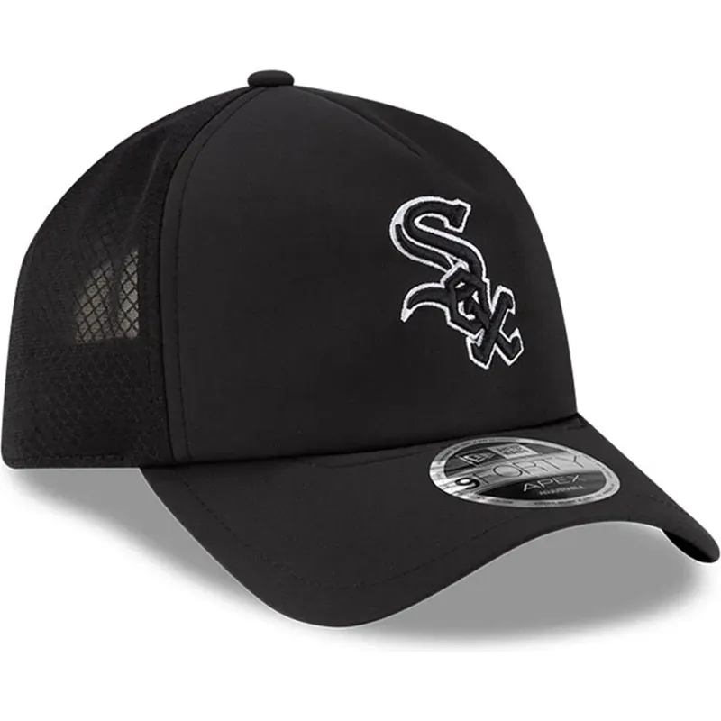 casquette-trucker-noire-9forty-apex-batting-practice-chicago-white-sox-mlb-new-era casquette-trucker-noire-9forty-apex-batting-practice-chicago-white-sox-mlb-new-era