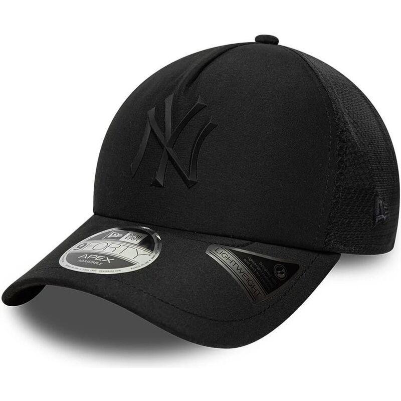 casquette-trucker-noire-avec-logo-noir-9forty-apex-sporty-new-york-yankees-mlb-new-era casquette-trucker-noire-avec-logo-noir-9forty-apex-sporty-new-york-yankees-mlb-new-era