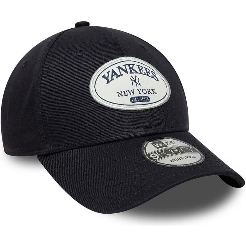 casquette-courbee-bleue-marine-ajustable-9forty-patch-new-york-yankees-mlb-new-era