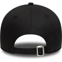 casquette-courbee-noire-ajustable-avec-logo-marron-9forty-faux-pony-infill-new-york-yankees-mlb-new-era