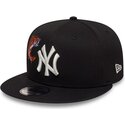 casquette-plate-noire-snapback-9fifty-outdoor-icon-new-york-yankees-mlb-new-era