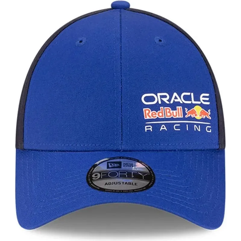casquette-courbee-bleue-snapback-9forty-essential-red-bull-racing-formula-1-new-era casquette-courbee-bleue-snapback-9forty-essential-red-bull-racing-formula-1-new-era