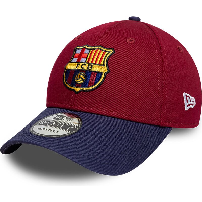 casquette-courbee-rouge-et-bleue-marine-ajustable-9forty-contrast-fc-barcelona-laliga-new-era casquette-courbee-rouge-et-bleue-marine-ajustable-9forty-contrast-fc-barcelona-laliga-new-era