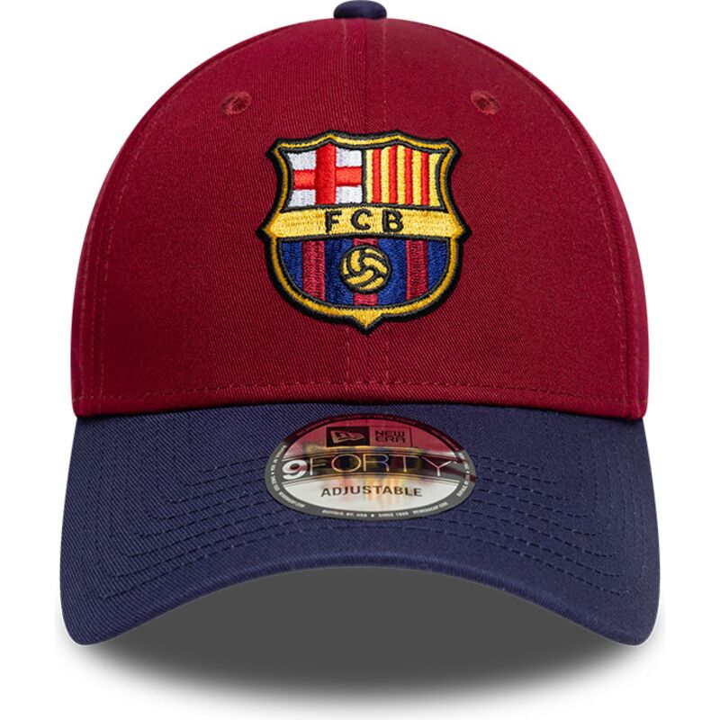 casquette-courbee-rouge-et-bleue-marine-ajustable-9forty-contrast-fc-barcelona-laliga-new-era casquette-courbee-rouge-et-bleue-marine-ajustable-9forty-contrast-fc-barcelona-laliga-new-era