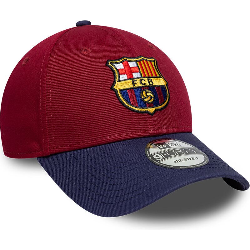 casquette-courbee-rouge-et-bleue-marine-ajustable-9forty-contrast-fc-barcelona-laliga-new-era casquette-courbee-rouge-et-bleue-marine-ajustable-9forty-contrast-fc-barcelona-laliga-new-era
