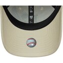 casquette-courbee-beige-ajustable-avec-logo-noir-9forty-outdoor-icon-los-angeles-dodgers-mlb-new-era