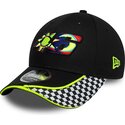 casquette-courbee-noire-ajustable-9forty-m-crown-check-valentino-rossi-vr46-motogp-new-era