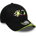casquette-courbee-noire-ajustable-9forty-m-crown-check-valentino-rossi-vr46-motogp-new-era