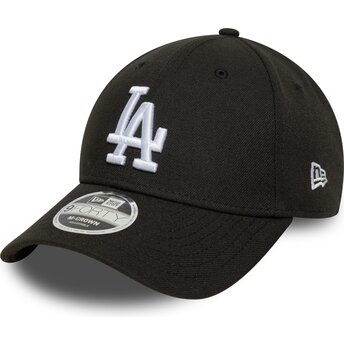Casquette courbée noire snapback 9FORTY M-Crown Los Angeles Dodgers MLB New Era