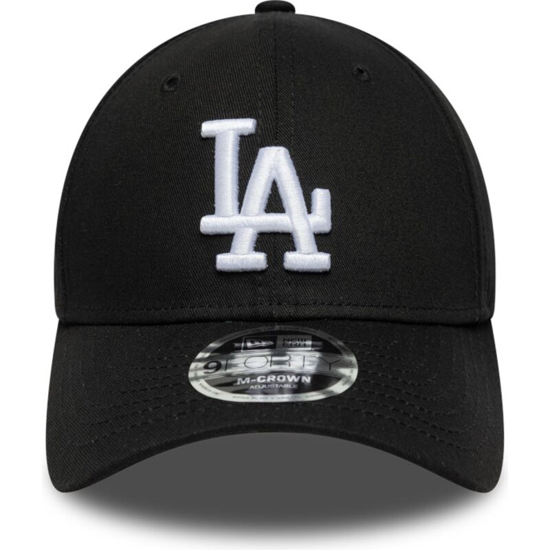 casquette-courbee-noire-snapback-9forty-m-crown-los-angeles-dodgers-mlb-new-era