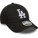casquette-courbee-noire-snapback-9forty-m-crown-los-angeles-dodgers-mlb-new-era