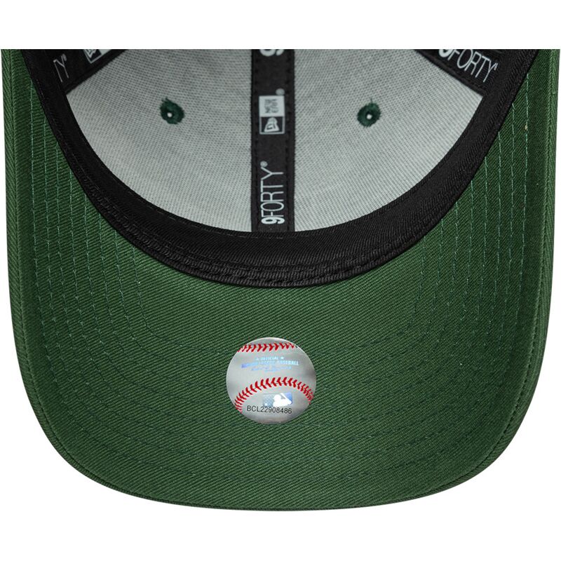casquette-courbee-verte-snapback-avec-logo-vert-9forty-m-crown-los-angeles-dodgers-mlb-new-era