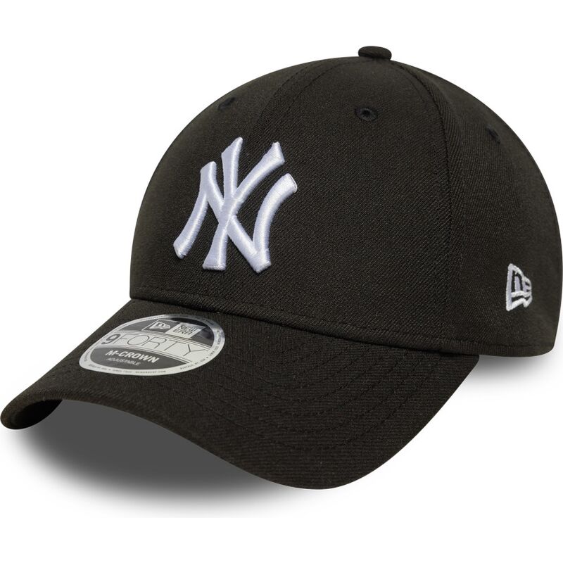casquette-courbee-noire-snapback-9forty-m-crown-new-york-yankees-mlb-new-era casquette-courbee-noire-snapback-9forty-m-crown-new-york-yankees-mlb-new-era
