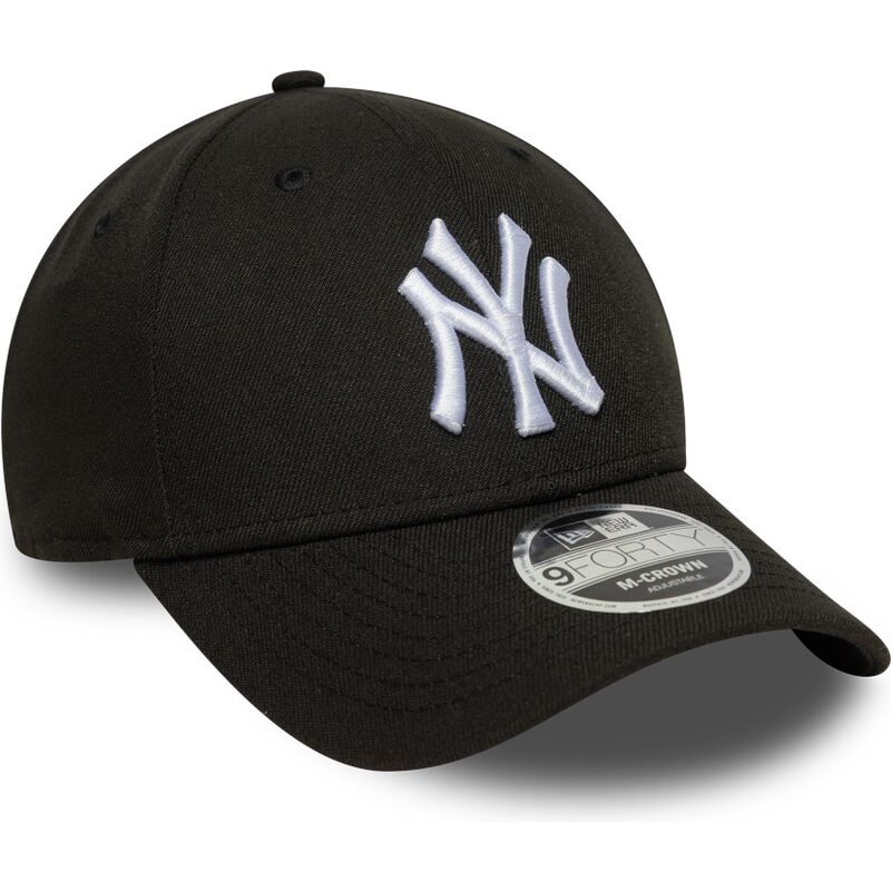 casquette-courbee-noire-snapback-9forty-m-crown-new-york-yankees-mlb-new-era casquette-courbee-noire-snapback-9forty-m-crown-new-york-yankees-mlb-new-era