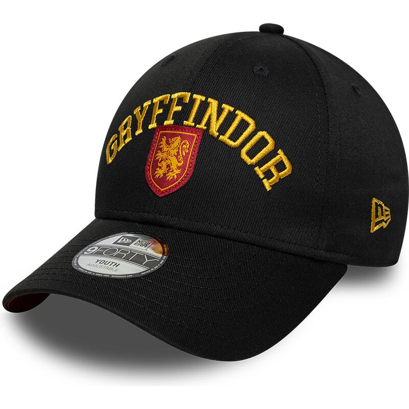 casquette-courbee-noire-snapback-pour-enfant-9forty-wordmark-gryffindor-harry-potter-new-era casquette-courbee-noire-snapback-pour-enfant-9forty-wordmark-gryffindor-harry-potter-new-era