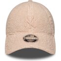 casquette-courbee-rose-snapback-pour-enfant-avec-logo-rose-9forty-m-crown-winter-borg-new-york-yankees-mlb-new-era