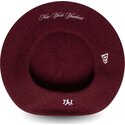 beret-grenat-rouge-wool-script-new-york-yankees-mlb-new-era