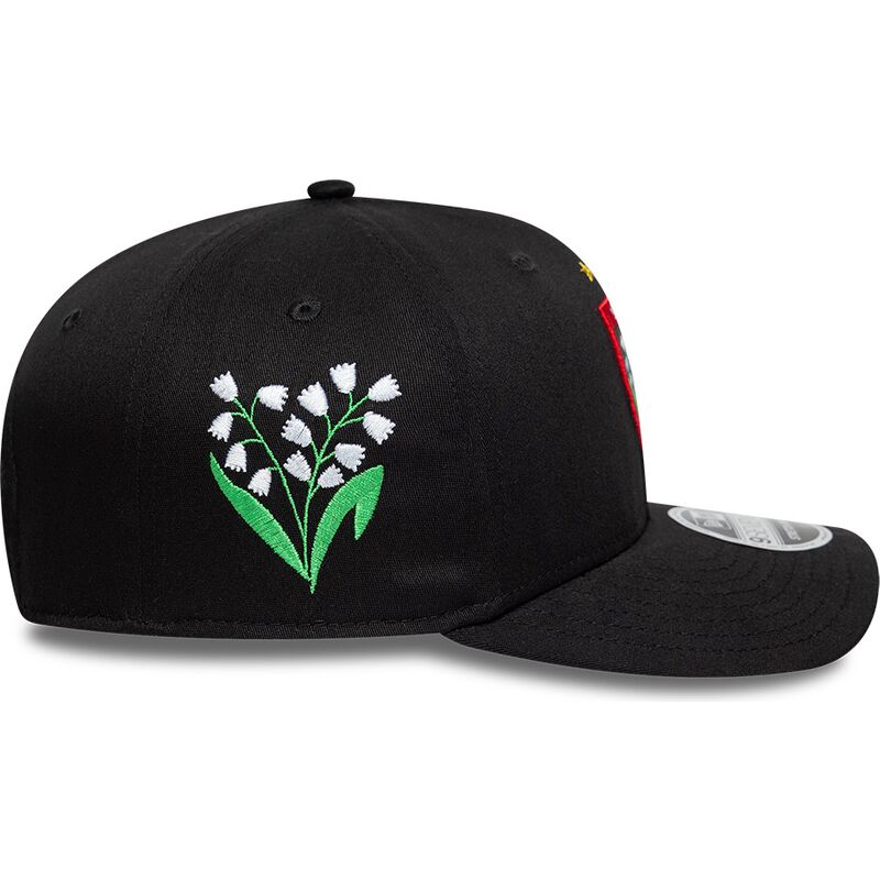 casquette-courbee-noire-snapback-9seventy-stretch-snap-lily-rugby-club-toulonnais-french-rugby-federation-ffr-new-era