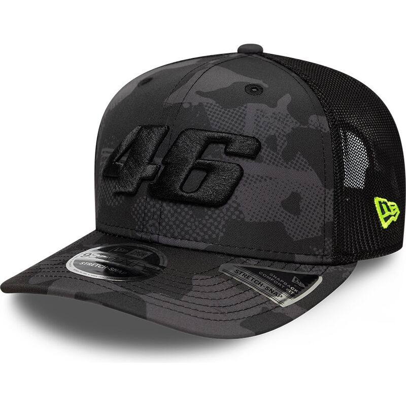 casquette-trucker-camouflage-noire-9seventy-stretch-snap-valentino-rossi-vr46-motogp-new-era