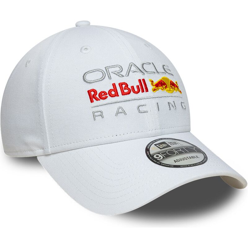 casquette-courbee-blanche-ajustable-9forty-core-red-bull-racing-formula-1-new-era casquette-courbee-blanche-ajustable-9forty-core-red-bull-racing-formula-1-new-era
