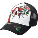 casquette-trucker-noire-et-blanche-love-ed-ed-hardy