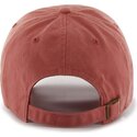casquette-courbee-rouge-claire-ajustable-clean-up-no-loop-label-island-red-new-york-yankees-mlb-47-brand