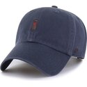 casquette-courbee-bleue-marine-ajustable-clean-up-base-runner-icon-dog-vintage-navy-47-brand