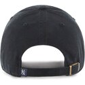 casquette-courbee-noire-new-york-yankees-mlb-clean-up-47-brand