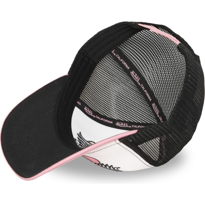 casquette-trucker-rose-et-noire-oeil-von-dutch