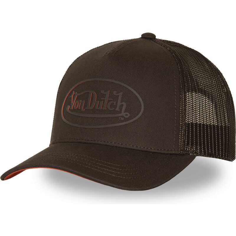 casquette-trucker-marron-log24-von-dutch casquette-trucker-marron-log24-von-dutch