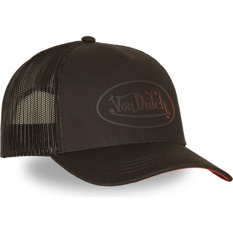 casquette-trucker-marron-log24-von-dutch casquette-trucker-marron-log24-von-dutch