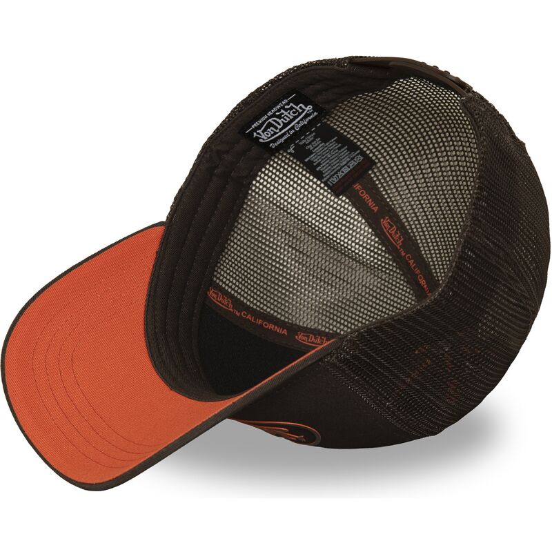 casquette-trucker-marron-log24-von-dutch casquette-trucker-marron-log24-von-dutch