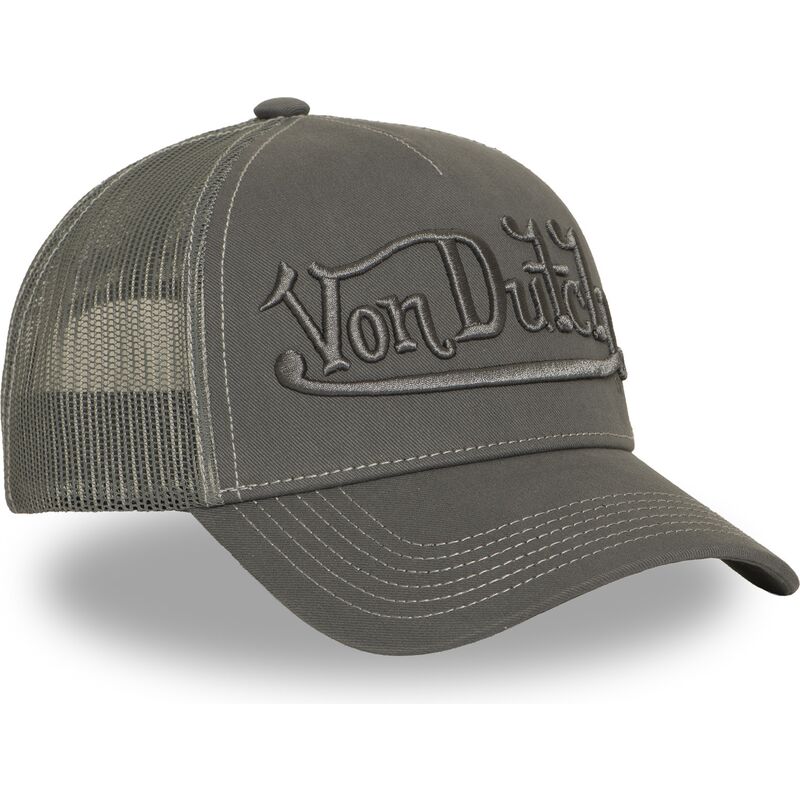 casquette-trucker-grise-emb08-von-dutch