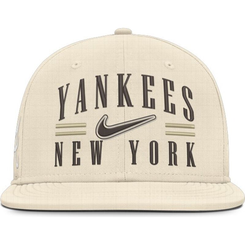 casquette-plate-beige-ajustee-dri-fit-true-structured-aero-bill-new-york-yankees-mlb-nike